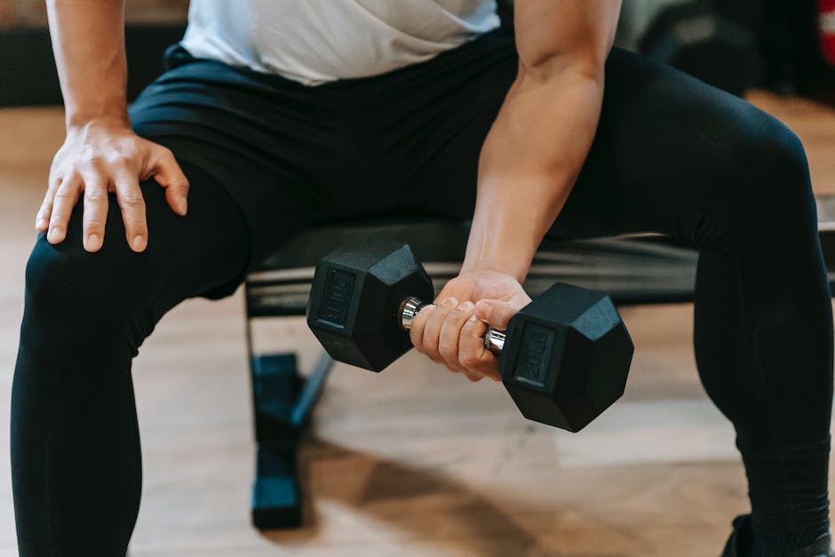 Gewichte wählen um mit dem Training zu beginnen